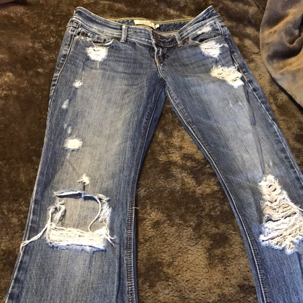 Abercrombie Distressed Jeans
